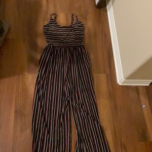 Striped Jumpsuit
